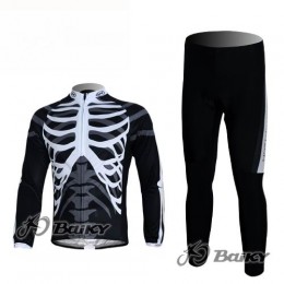 Northwave Pro Team Fahrradbekleidung Radtrikot Satz Langarm und Lange Fahrradhose Schwarz