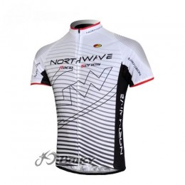 Northwave Pro Team Radtrikot Kurzarm Weiß