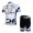 Orbea Pro Team Radbekleidung Radtrikot Kurzarm und Fahrradhosen Kurz Weiß