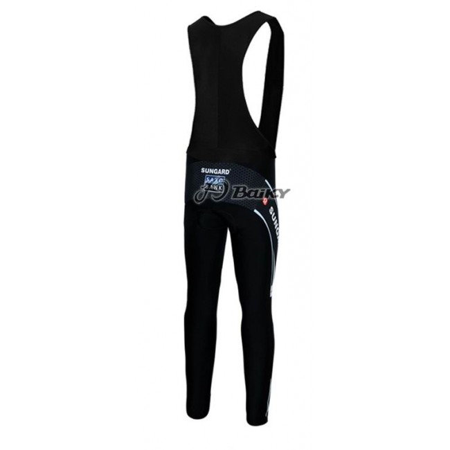 Saxo Bank Sungard Pro Team Lang Trägerhose Weiß Schwarz Saxo Bank Sungard Pro Team Lang Trägerhose Weiß Schwarz