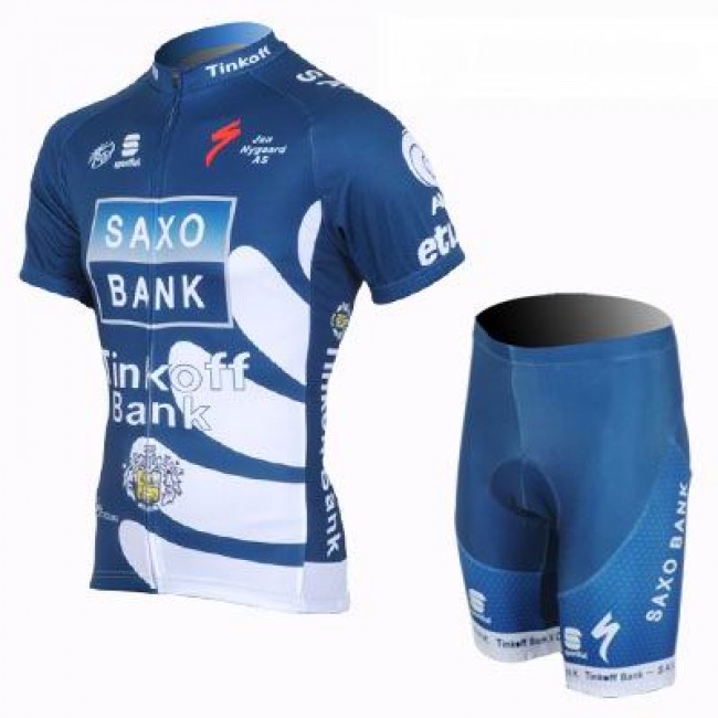 2013 Saxo Bank Tinkoff Pro Team Radtrikot Kurzarm und Kurz Radhose Kits Blau 2013 Saxo Bank Tinkoff Pro Team Radtrikot Kurzarm und Kurz Radhose Kits Blau