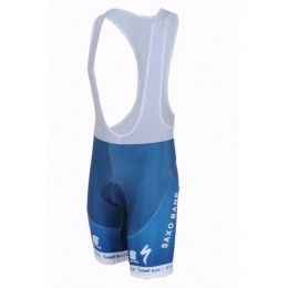 2013 Saxo Bank Tinkoff Pro Team Kurz Trägerhose Blau
