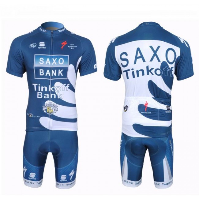 2013 Saxo Bank Tinkoff Pro Team Radtrikot Kurzarm und Kurz Radhose Kits Blau 2013 Saxo Bank Tinkoff Pro Team Radtrikot Kurzarm und Kurz Radhose Kits Blau