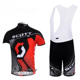 Scott Racing Team Fahrradbekleidung Satz Fahrradtrikot Kurzarm Trikot und Kurz Trägerhose Schwarz Rot Scott Racing Team Fahrradbekleidung Satz Fahrradtrikot Kurzarm Trikot und Kurz Trägerhose Schwarz Rot