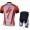 2013 Specialized Radtrikot Kurzarm und Kurz Radhose Kits Weiß Rot Schwarz