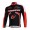 Subaru Peak Bar Team Fahrradtrikot Langarm Schwarz Rot