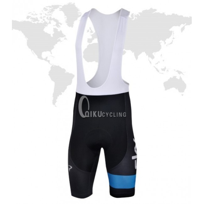 Team Sky Kurz Trägerhose Schwarz Blau 2013 Team Sky Kurz Trägerhose Schwarz Blau 2013