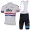 2013 Team Sky Fahrradbekleidung Satz Fahrradtrikot Kurzarm Trikot und Kurz Trägerhose Weiß Schwarz