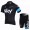 2013 Team Sky Radtrikot Kurzarm und Kurz Radhose Kits Schwarz Blau