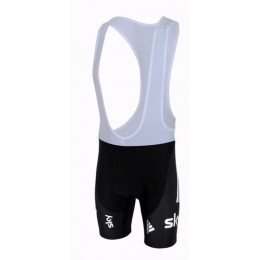 Team Sky UCI Kurz Trägerhose Schwarz Weiß 2013