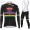 Profiteams Winter 2021 Alpecin Fenix World Champion Schwarz Radsport Fahrradbekleidung Trikot Langarm+Lang Trägerho