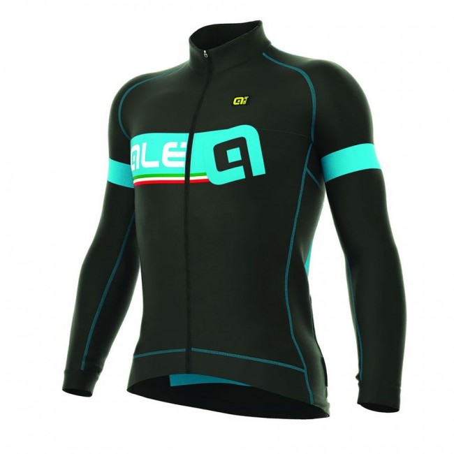 2016 ALE ADRIATICO Radtrikot Langarm-Schwarz LIGHT BLAU 2016 ALE ADRIATICO Radtrikot Langarm-Schwarz LIGHT BLAU