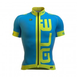2016 ALE Graphics PRR Arcobaleno blau Radtrikot Kurzarm 2016 ALE Graphics PRR Arcobaleno blau Radtrikot Kurzarm