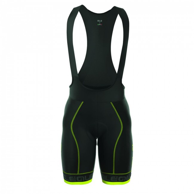 2016 ALE NOMINAL Kurz Trägerhose-Schwarz GELB FLUO 2016 ALE NOMINAL Kurz Trägerhose-Schwarz GELB FLUO
