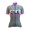 2016 ALE Damen Graphics PRR Bermuda Radtrikot Kurzarm grau