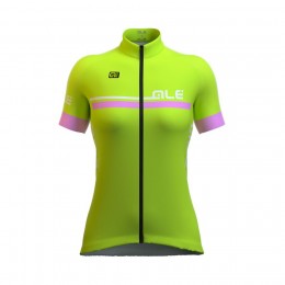 2016 ALE Damen Ale Plus Perla Radtrikot Kurzarm Fluo gelb 2016 ALE Damen Ale Plus Perla Radtrikot Kurzarm Fluo gelb