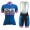 2016 Damen Ale Graphics PRR Bermuda blau Fahrradbekleidung Satz Fahrradtrikot Kurzarm Trikot und Kurz Trägerhose
