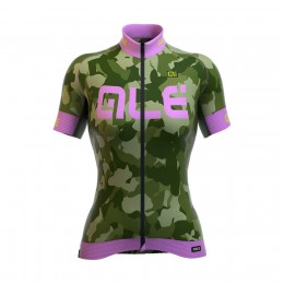 2016 Damen Ale Graphics PRR Camo-Grün Radtrikot Kurzarm 2016 Damen Ale Graphics PRR Camo-Grün Radtrikot Kurzarm
