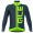 2016 ALE GRAPHICS PRR ARCOBALENO Radtrikot Langarm-BLAU Grün