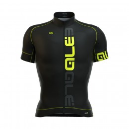 2016 ALE Graphics PRR Nominal-schwarz gelbs Fluo Radtrikot Kurzarm 2016 ALE Graphics PRR Nominal-schwarz gelbs Fluo Radtrikot Kurzarm