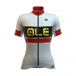 2016 Ale Damen Graphics PRR Bermuda Weiß Radtrikot Kurzarm 2016 Ale Damen Graphics PRR Bermuda Weiß Radtrikot Kurzarm