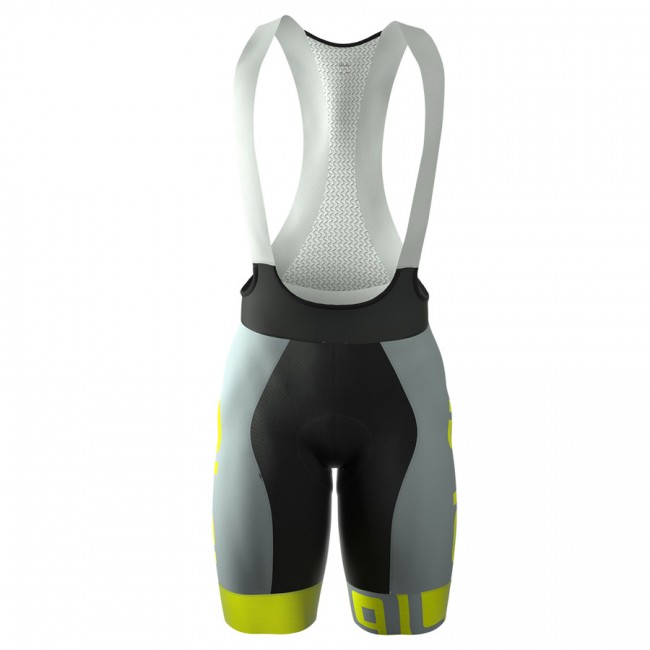 2016 Ale Graphics PRR Arcobaleno Fahrradbekleidung Kurz Trägerhose grau 2016 Ale Graphics PRR Arcobaleno Fahrradbekleidung Kurz Trägerhose grau