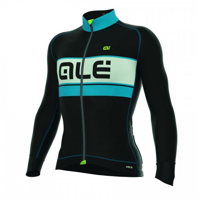 2016 ALE BERING Radtrikot Langarm-Schwarz LIGHT BLAU 2016 ALE BERING Radtrikot Langarm-Schwarz LIGHT BLAU