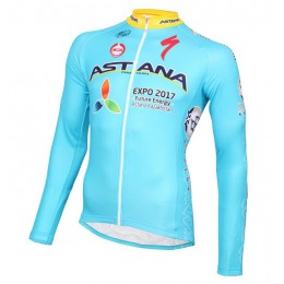 2016 ASTANA PRO TEAM Fahrradtrikot Langarm 2016 ASTANA PRO TEAM Fahrradtrikot Langarm