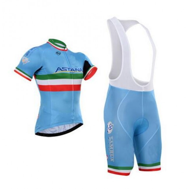 2016 Astana Fahrradbekleidung Satz Fahrradtrikot Kurzarm Trikot und Kurz Trägerhose 2016 Astana Fahrradbekleidung Satz Fahrradtrikot Kurzarm Trikot und Kurz Trägerhose