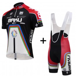 2016 Baku Fahrradbekleidung Satz Fahrradtrikot Kurzarm Trikot und Kurz Trägerhose 2016 Baku Fahrradbekleidung Satz Fahrradtrikot Kurzarm Trikot und Kurz Trägerhose