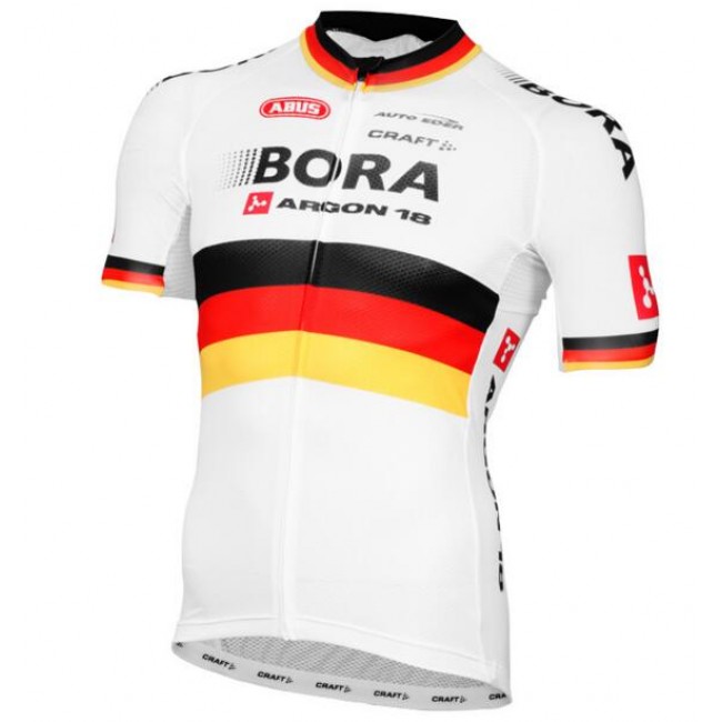 2016 Bora Argon 18 Radtrikot Kurzarm Weiß 2016 Bora Argon 18 Radtrikot Kurzarm Weiß