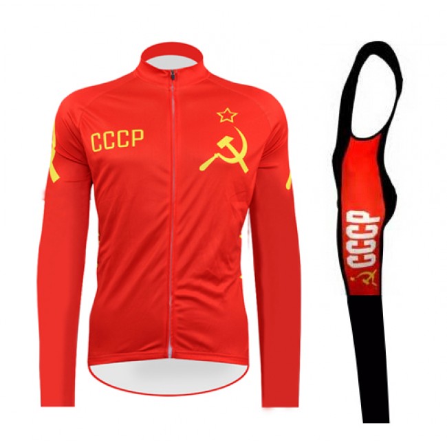 2016 CCCP Fahrradbekleidung Radtrikot Satz Langarm und Lange Trägerhose 01 2016 CCCP Fahrradbekleidung Radtrikot Satz Langarm und Lange Trägerhose 01