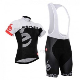 2016 CERVELO Fahrradbekleidung Satz Fahrradtrikot Kurzarm Trikot und Kurz Trägerhose