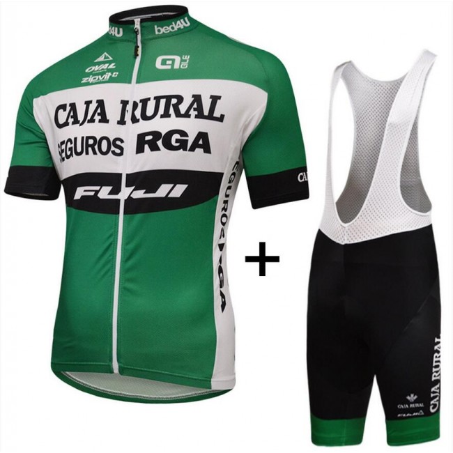 2016 Caja Rural Fahrradbekleidung Satz Fahrradtrikot Kurzarm Trikot und Kurz Trägerhose 2016 Caja Rural Fahrradbekleidung Satz Fahrradtrikot Kurzarm Trikot und Kurz Trägerhose