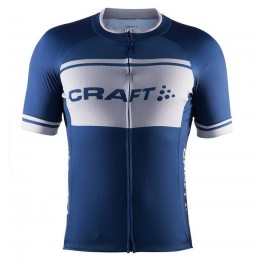 2016 CRAFT Classic Logo Radtrikot Kurzarm blau grau