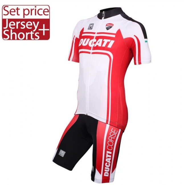 2016 DUCATI ITALIAN PASSION LINE Radbekleidung Radtrikot Kurzarm und Fahrradhosen Kurz 2016 DUCATI ITALIAN PASSION LINE Radbekleidung Radtrikot Kurzarm und Fahrradhosen Kurz