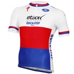 2016 Quick Step Radtrikot Kurzarm Weiß 2016 Quick Step Radtrikot Kurzarm Weiß