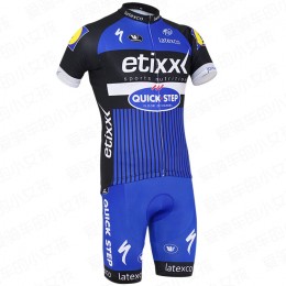 2016 ETIXX-QUICK STEP Radbekleidung Radtrikot Kurzarm und Fahrradhosen Kurz Blau 2016 ETIXX-QUICK STEP Radbekleidung Radtrikot Kurzarm und Fahrradhosen Kurz Blau