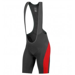 2016 GORE Kurz Trägerhose Element schwarz rot