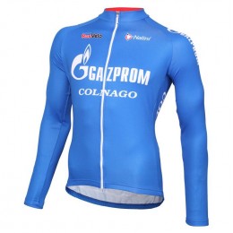 2016 Gazprom-Rusvelo Fahrradtrikot Langarm 2016 Gazprom-Rusvelo Fahrradtrikot Langarm