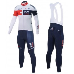 2016 Team IAM Weiß Fahrradbekleidung Satz Radtrikot Langarm+Lang Trägerhose 2016 Team IAM Weiß Fahrradbekleidung Satz Radtrikot Langarm+Lang Trägerhose