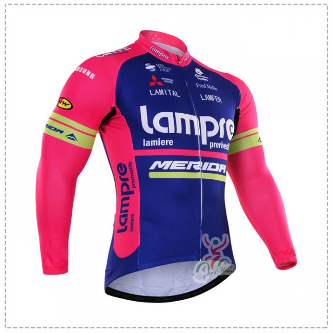 2016 Lampre Merida Fahrradtrikot Langarm 2016 Lampre Merida Fahrradtrikot Langarm