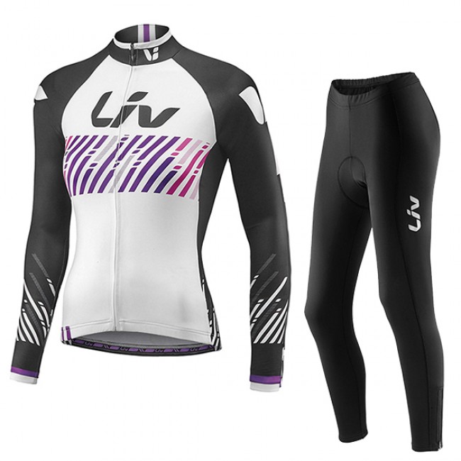 2016 Liv Damen Fahrradbekleidung Radtrikot Satz Langarm und Lange Fahrradhose 2016 Liv Damen Fahrradbekleidung Radtrikot Satz Langarm und Lange Fahrradhose