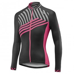 2016 Liv Damen Radtrikot Langarm paars schwarz 2016 Liv Damen Radtrikot Langarm paars schwarz