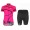 2016 Pinarello MIRA Rose Damen Fahrradbekleidung Satz Radtrikot Kurzarm+Kurz Radhose
