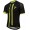 2016 Pinarello Gan Fahrradbekleidung Kurzarm Radtrikot schwarz jaune
