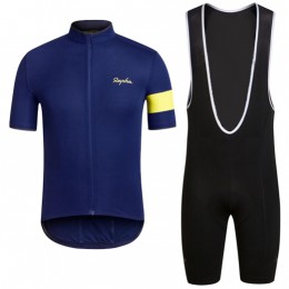 2016 RAPHA blau Fahrradbekleidung Radtrikot und Trägerhosen Set 2016 RAPHA blau Fahrradbekleidung Radtrikot und Trägerhosen Set