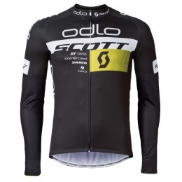 2016 Scott ODLO Team Schwarz Radtrikot Langarm 2016 Scott ODLO Team Schwarz Radtrikot Langarm