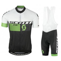 2016 Scott RC Grün Fahrradbekleidung Satz Fahrradtrikot Kurzarm Trikot und Kurz Trägerhose 2016 Scott RC Grün Fahrradbekleidung Satz Fahrradtrikot Kurzarm Trikot und Kurz Trägerhose