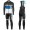 2016 Scott Team Schwarz-Blau-Weiß thermisch Fahrradbekleidung Satz Radtrikot Langarm+Lang Trägerhose